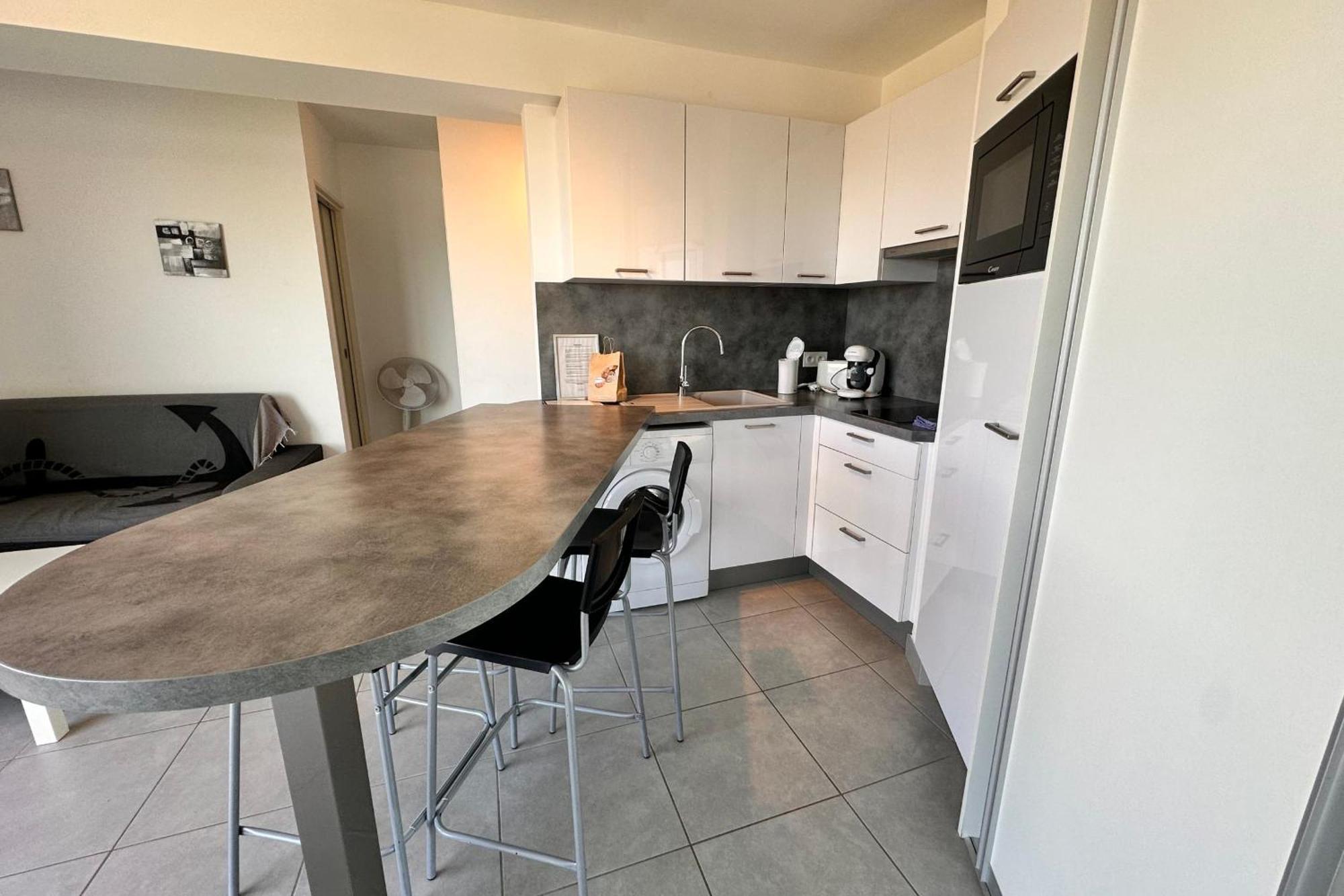 Les Pieds Dans Le Sable Appartement Vue Mer 1 Chambre 1 Cabine Le Grau-du-Roi Kültér fotó